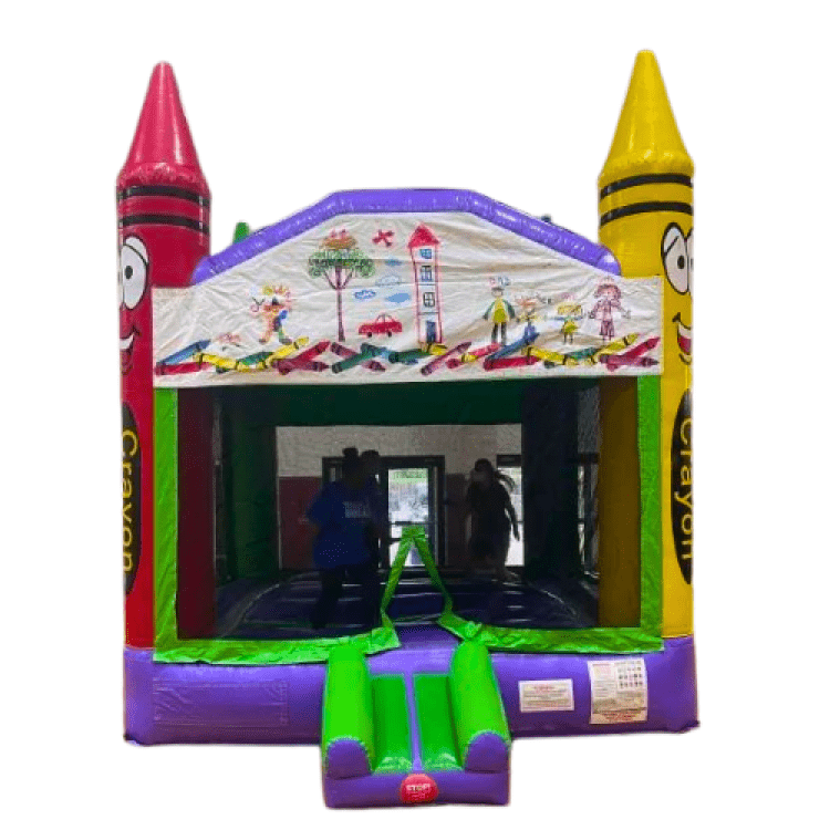 Crayon Bounce House