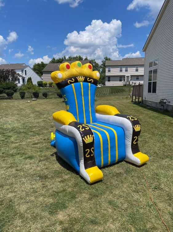 Inflatable King's Chair