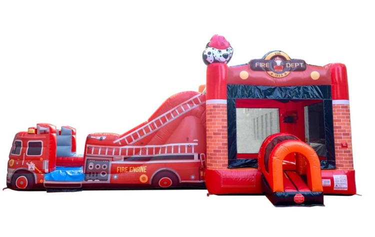 Fire Station Bounce House